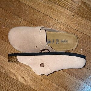 Brand New Birkenstock Boston - worn once (inside) !! Size EUR 39